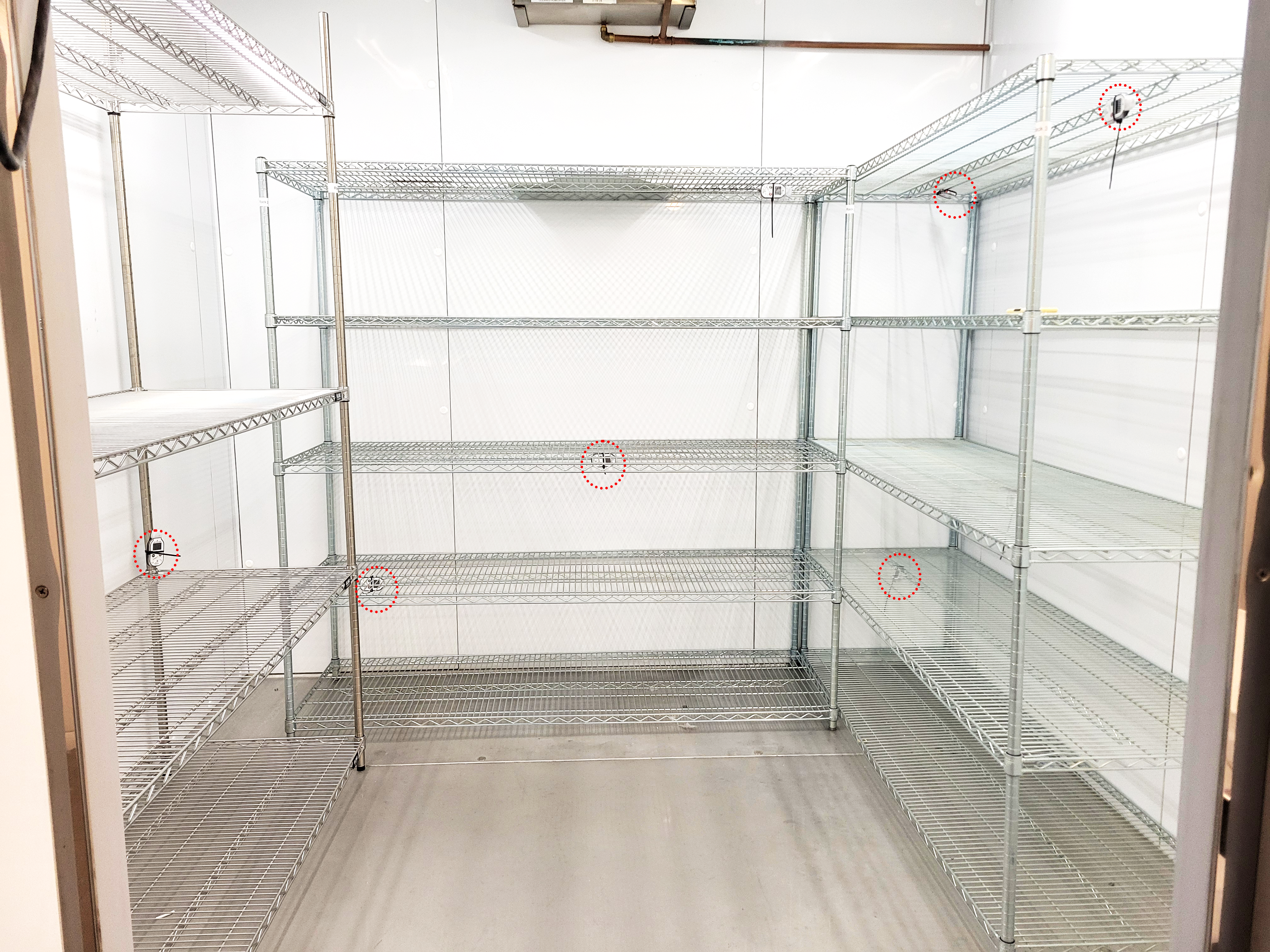 Rees Walk in Freezer Mapping