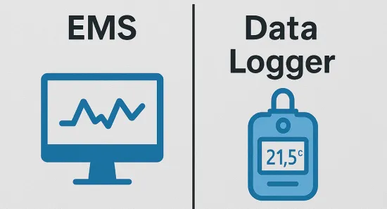 Data Logger vs EMS