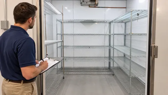 Walk in Freezer Temperature Mapping 